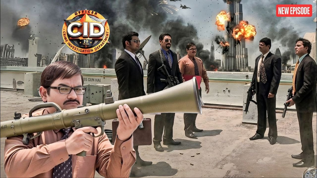 CID ​​टीम ने  उड़ाया बुर्ज खलीफा ! || CID | Latest  Episode ||