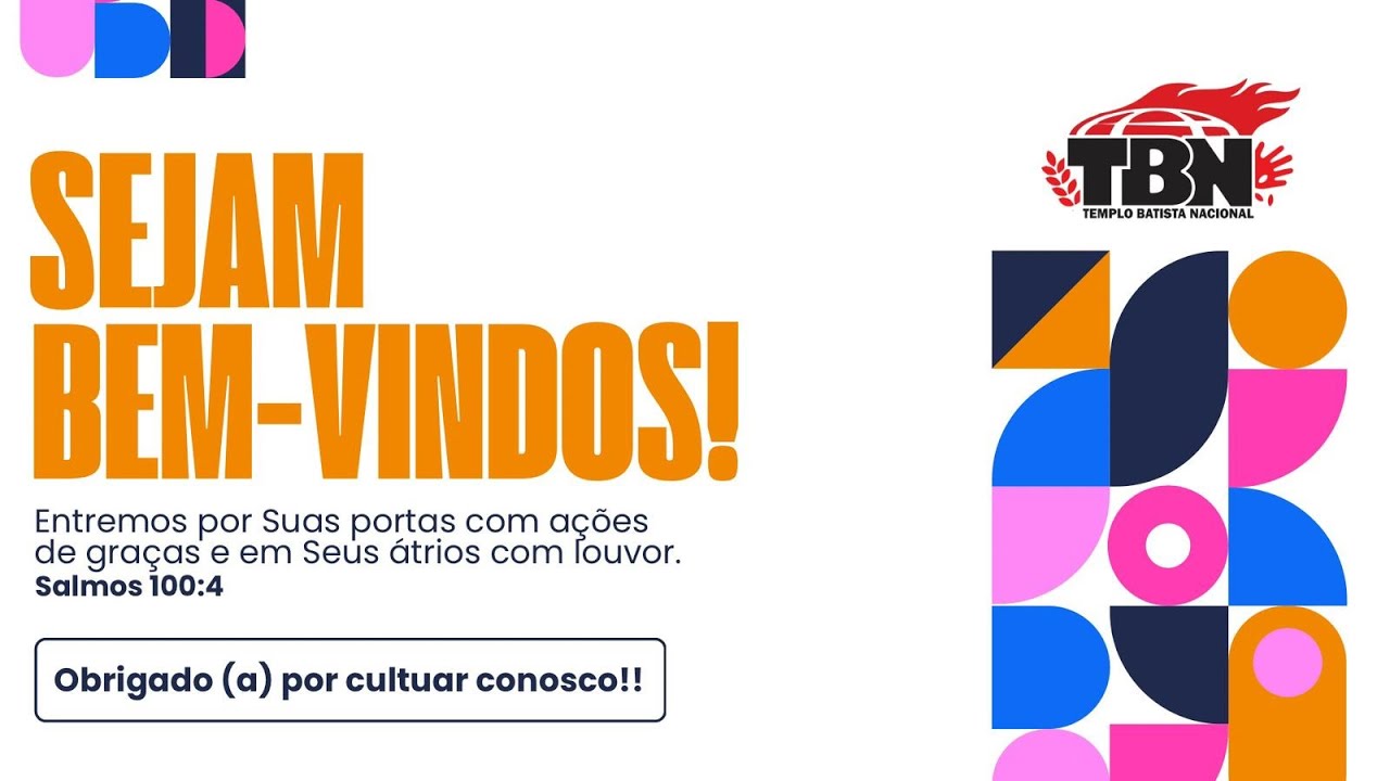 você foi convidado para assistir o culto 🚨❤️