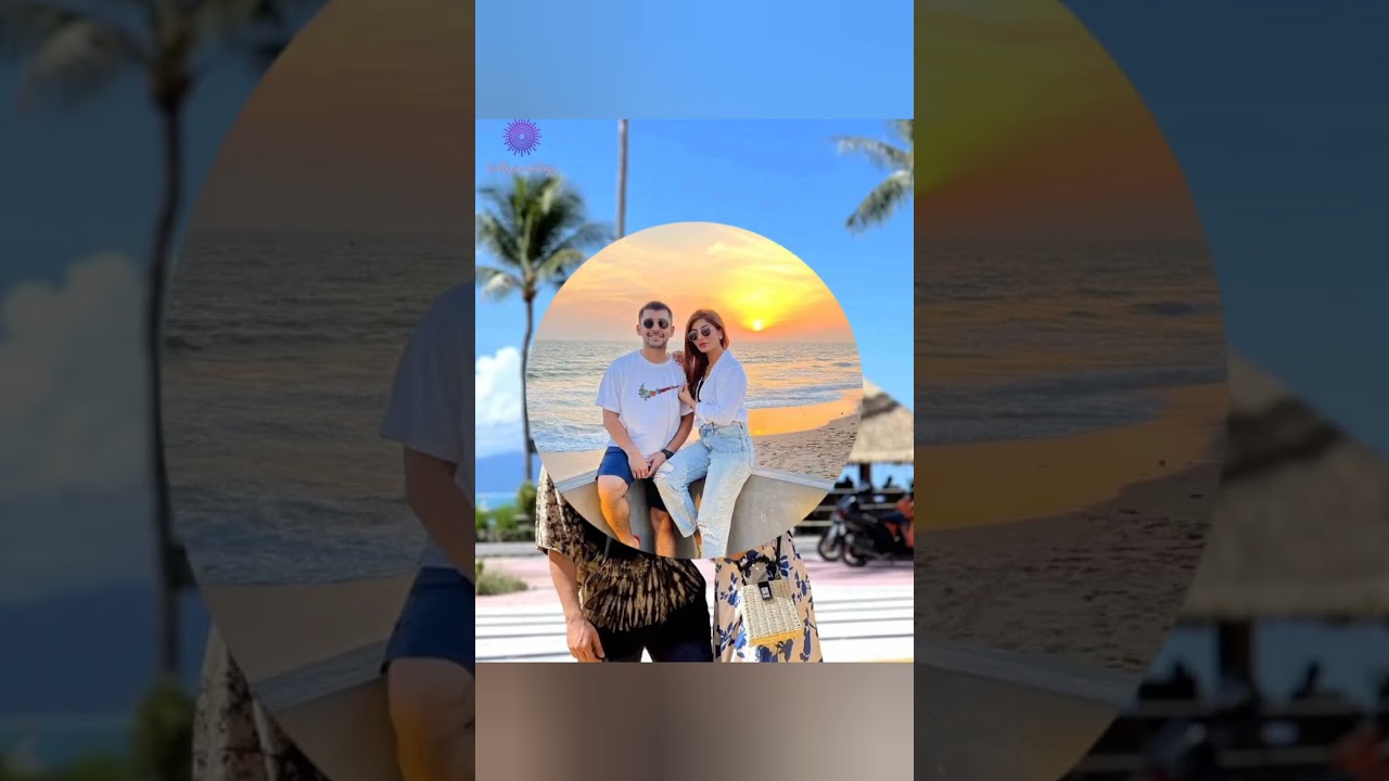 Mariam Ansari with her Husband Owais Khan in Thailand.