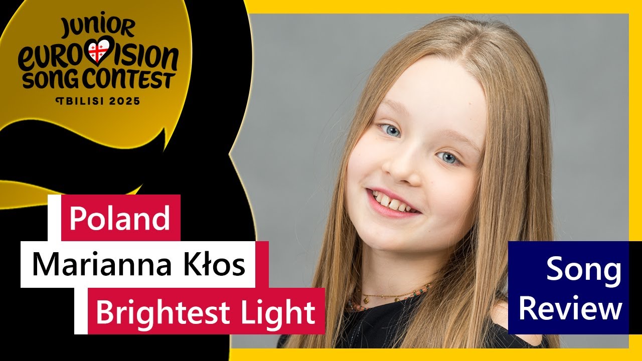 204 | JESC 2025 - Song Review of Poland 🇵🇱 - Marianna Kłos - ‘Brightest Light’