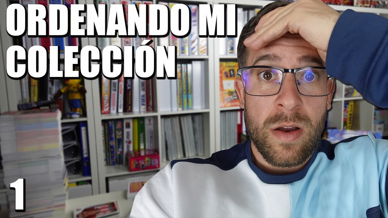 ORDENANDO MI COLECCIÓN DE CROMOS | EPISODIO 1 | VISTAZO GENERAL A LA HABITACIÓN COLECCIONISTA