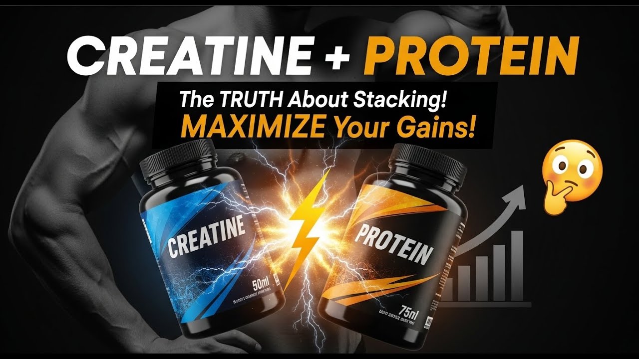 Creatine + Protein = Gains? The Truth About Stacking Supplements