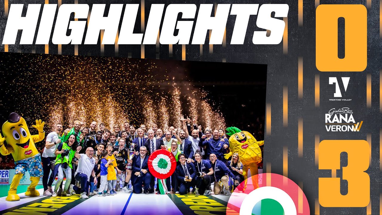 HIGHLIGHTS | Itas Trentino-Rana Verona | Finale Del Monte Coppa Italia