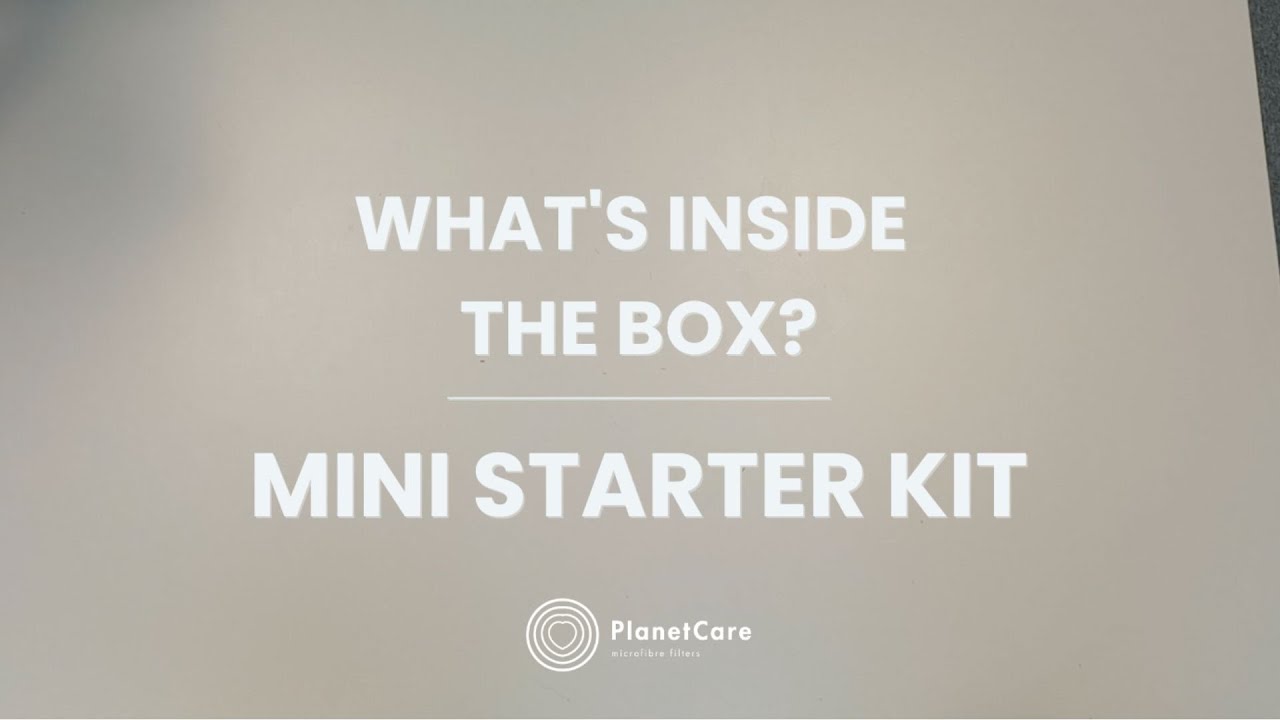 Unboxing PlanetCare Microfiber Filter - MINI STARTER KIT - What's In A Box?