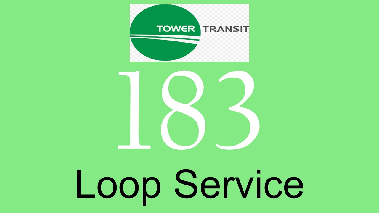 Tower Transit Trunk Service 183 Hyperlapse / SMB8037C