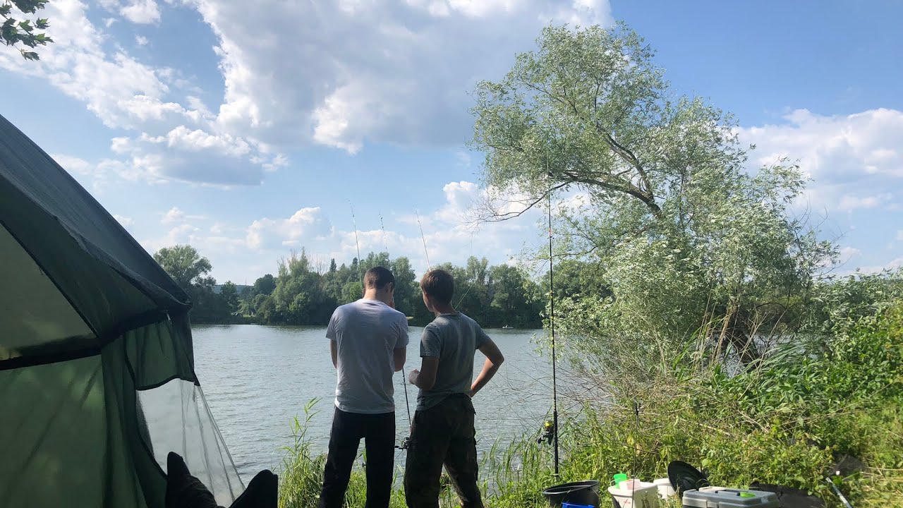 Выходные в Баварии. Рыбалка с друзьями на Дунае.