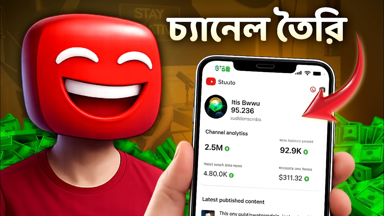 How To Create A YouTube Channel In 2026 | Bangla 