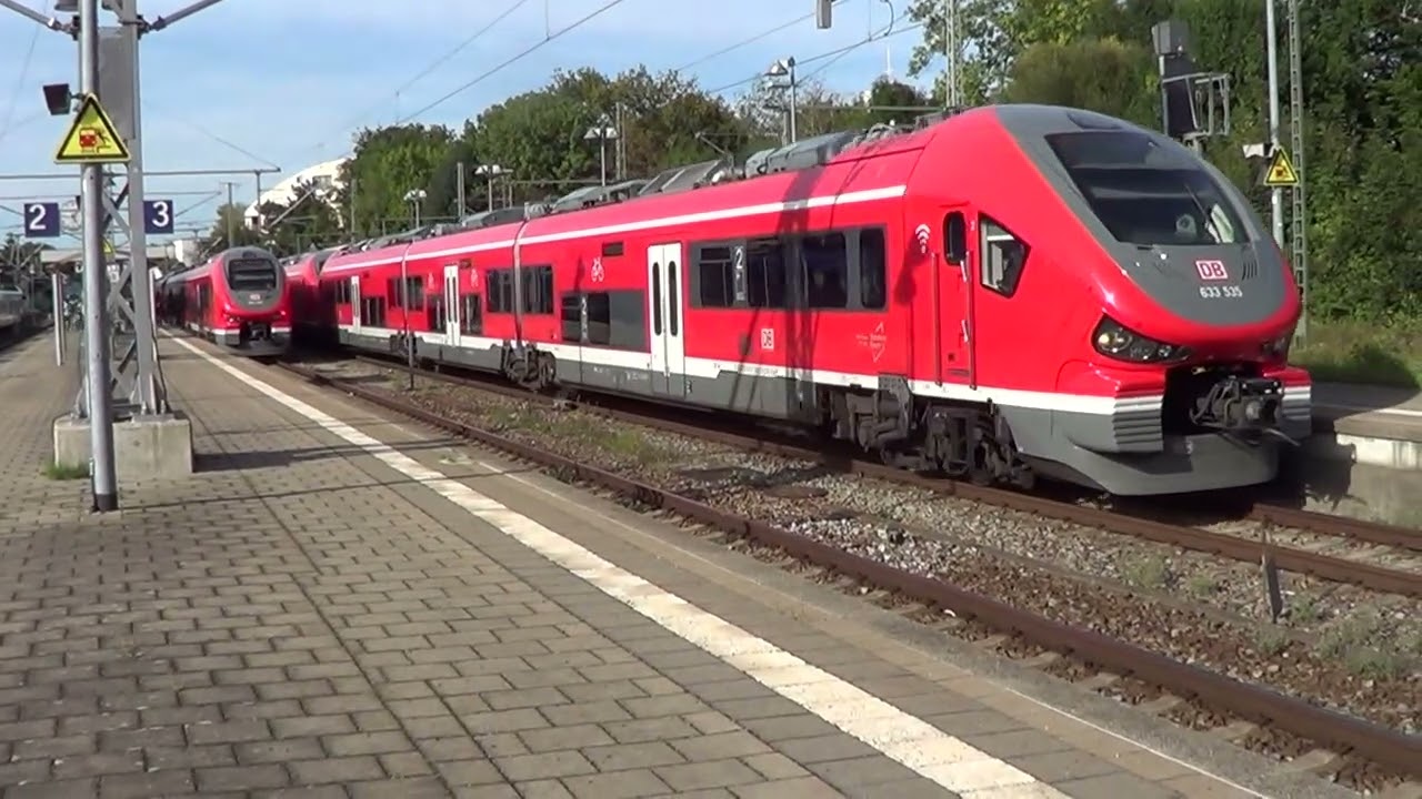Züge Trains in Memmingen 2025