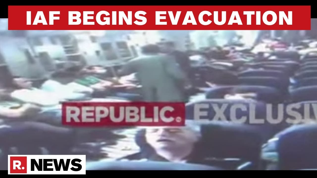 Video Of IAF Evacuation Operations In Kabul Accessed | Taliban Takes Over Afghanistan | Republic TV