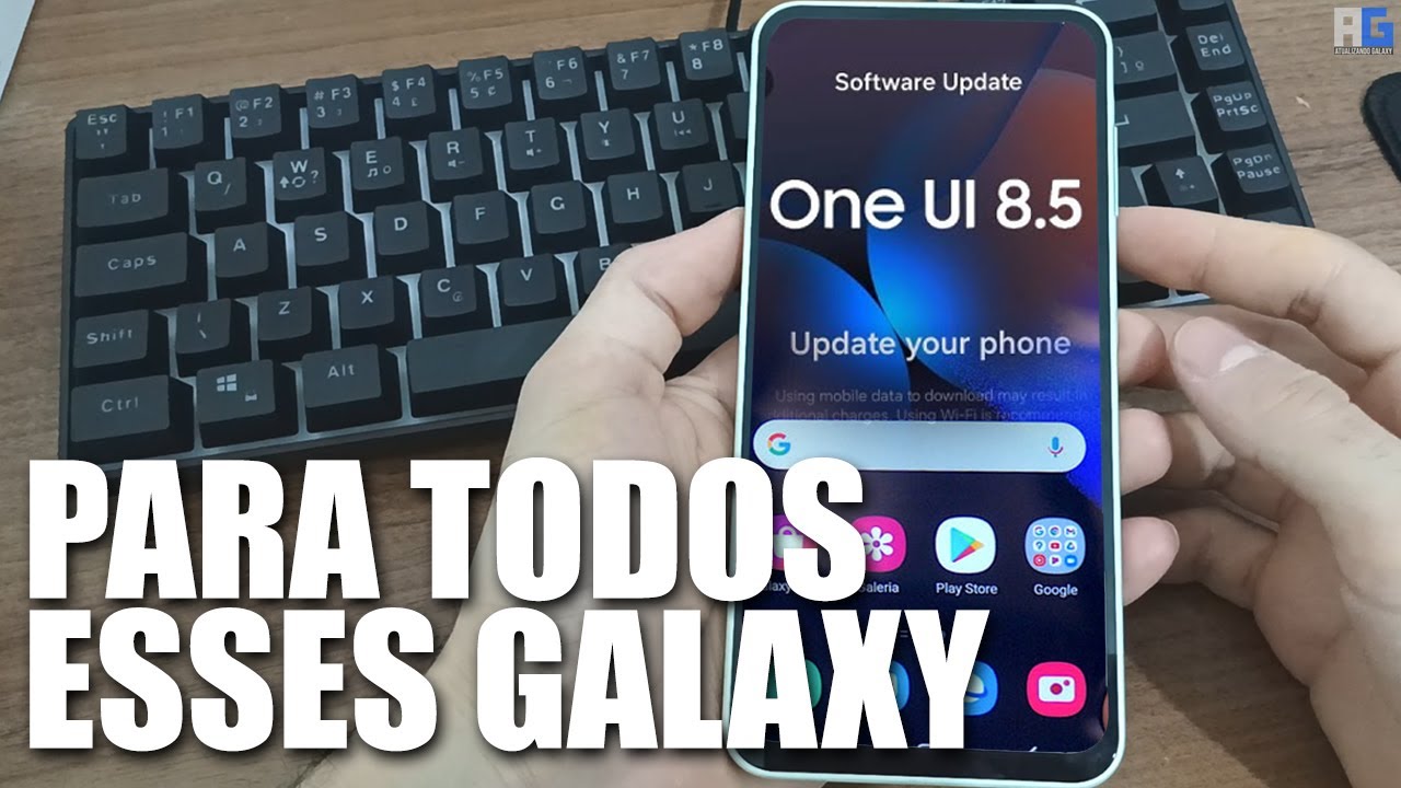 TODOS ELES! ONE UI 8.5 VAI CHEGAR NESSES GALAXY em 2026