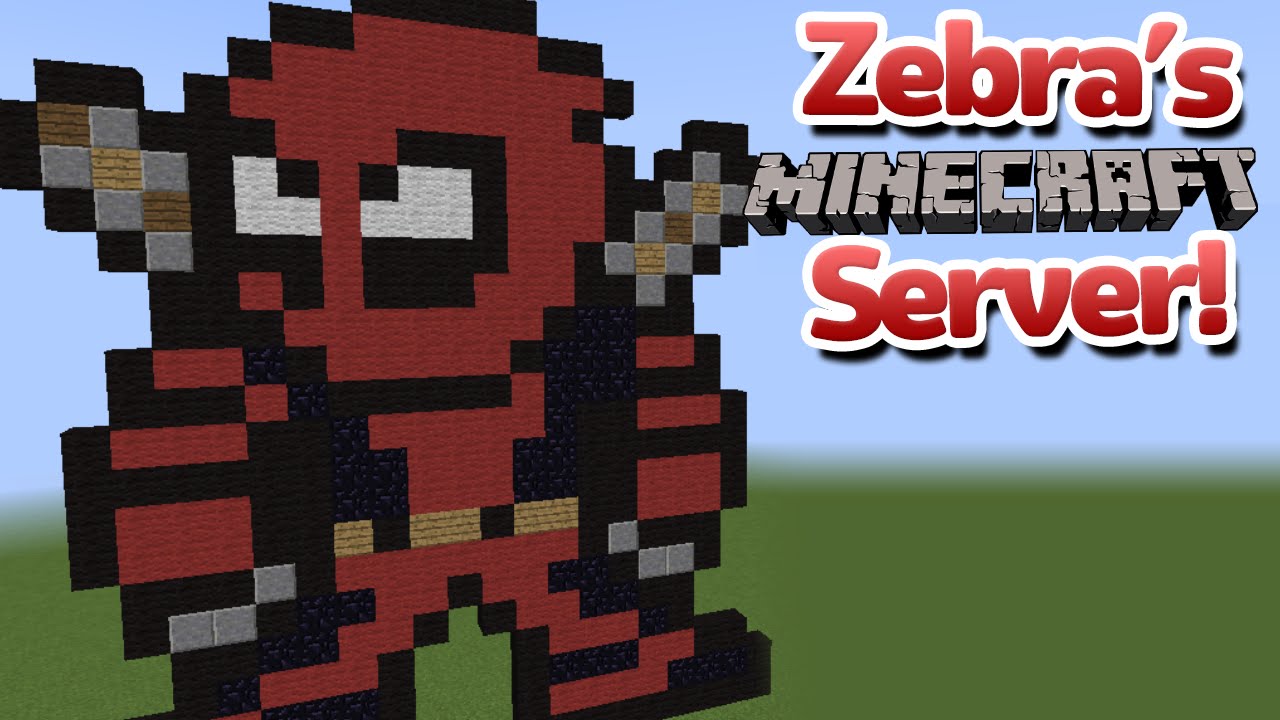 Super Hero Build Off! - Zebra's Minecraft Server (January 23rd, 2016)
