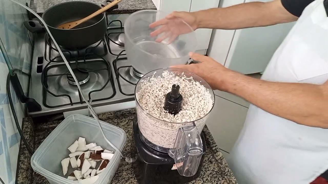 Cocada caseira .