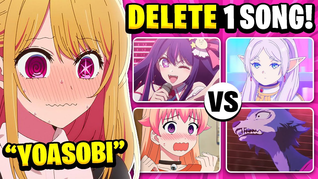 DELETE 1 ANIME SONG 🚫 SINGER/BANDS EDITION 🎵  ULTIMATE ANIME QUIZ 🔥