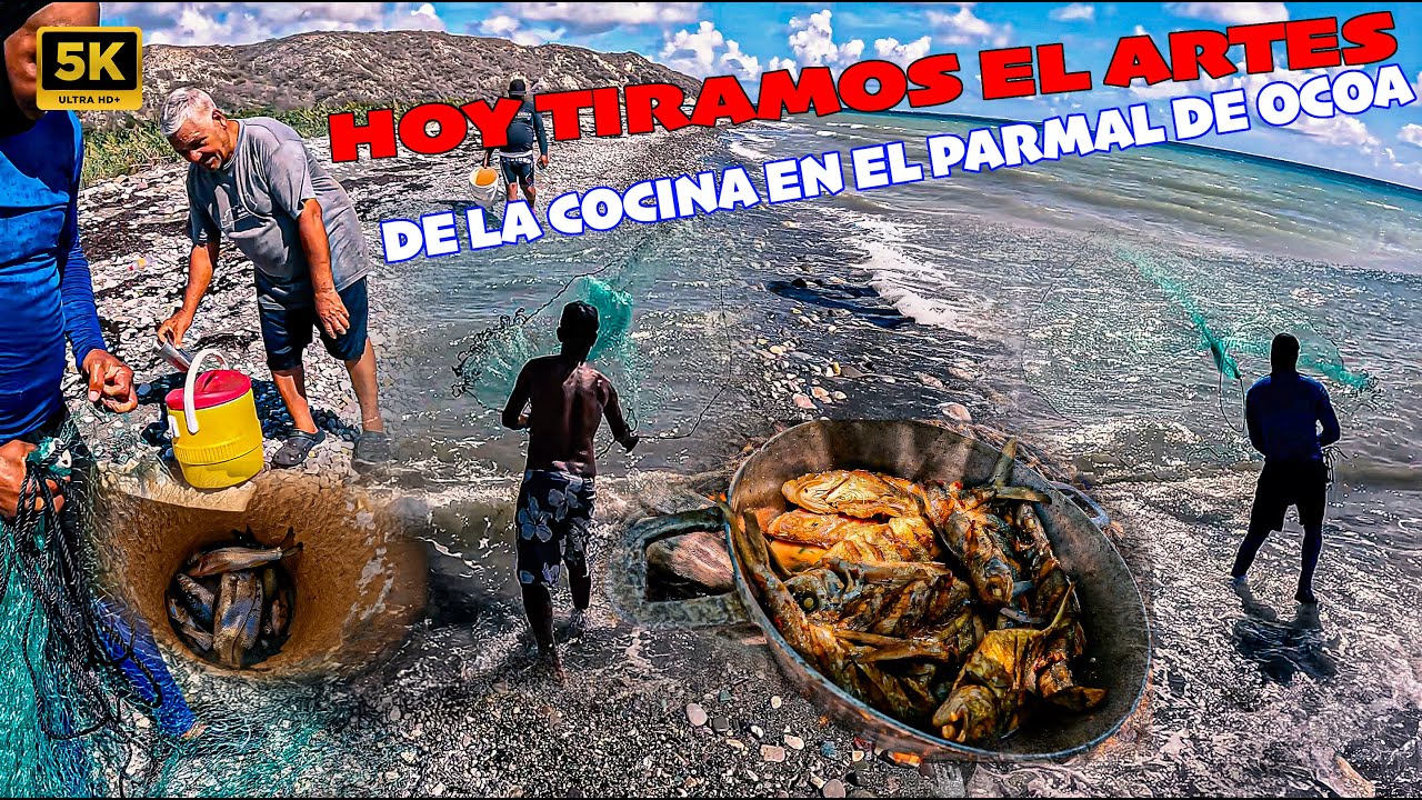 NOS FUIMOS DE PESCA Y COCINAMOS PARA EL PARMAL DE OCOA. ¡MIRA QUÉ AVENTURA MÁS HERMOSA!