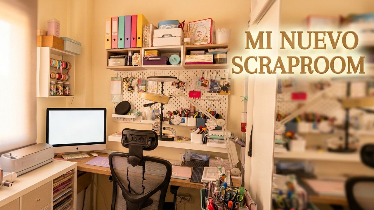 SCRAPROOM Tour: Mi Rincon de SCRAPBOOKING