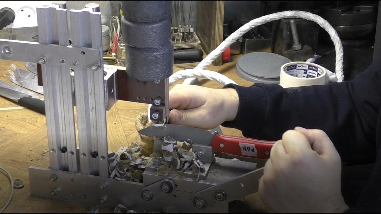 Сталь PGK в ТО от VERTEX.Тест у ножевой мастерской VERTEX.