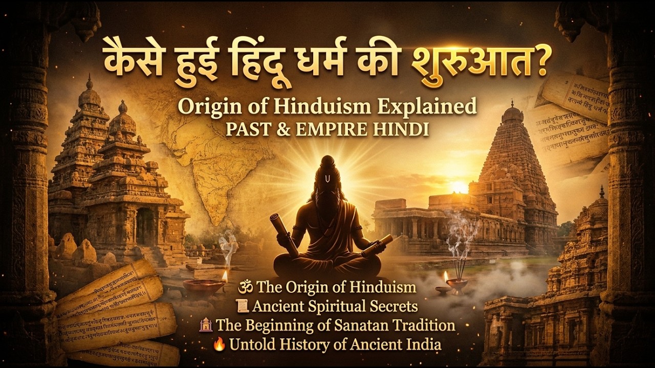हिंदू धर्म की शुरुआत कैसे हुई? | Origin of Hinduism Explained | PAST & EMPIRE HINDI