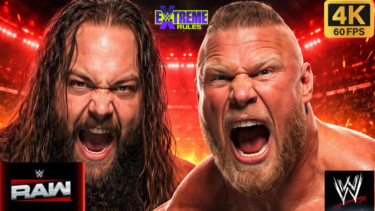 Полный матч - Брок Леснар против Брэя Уайатта по правилам Extreme Rules #wwe #wwe2k25 #shorts #sh...