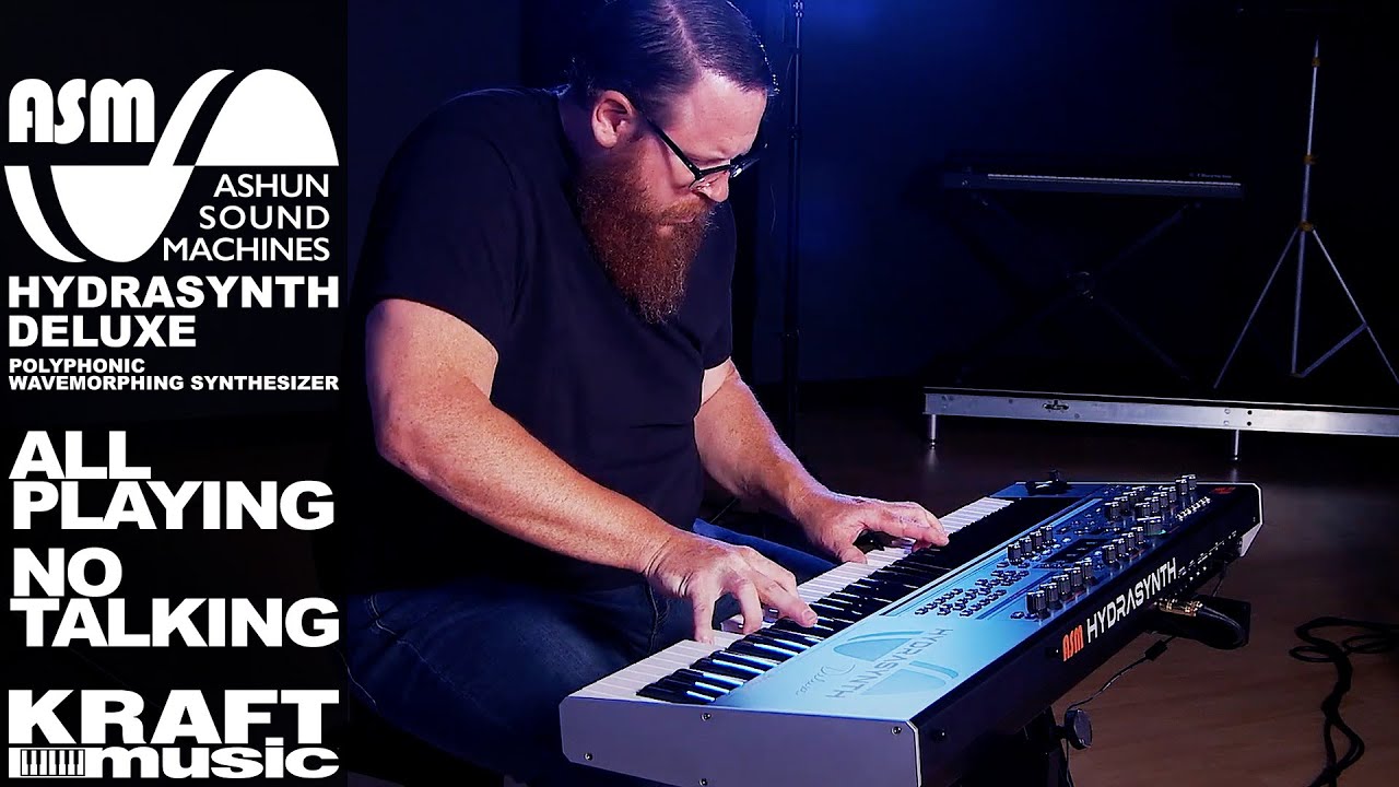 ASM Hydrasynth Deluxe - All Playing, No Talking
