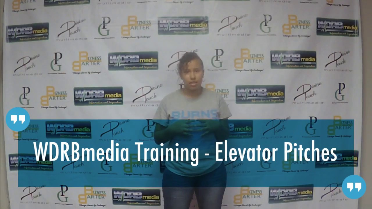 WDRBmedia Training - Elevator Pitches