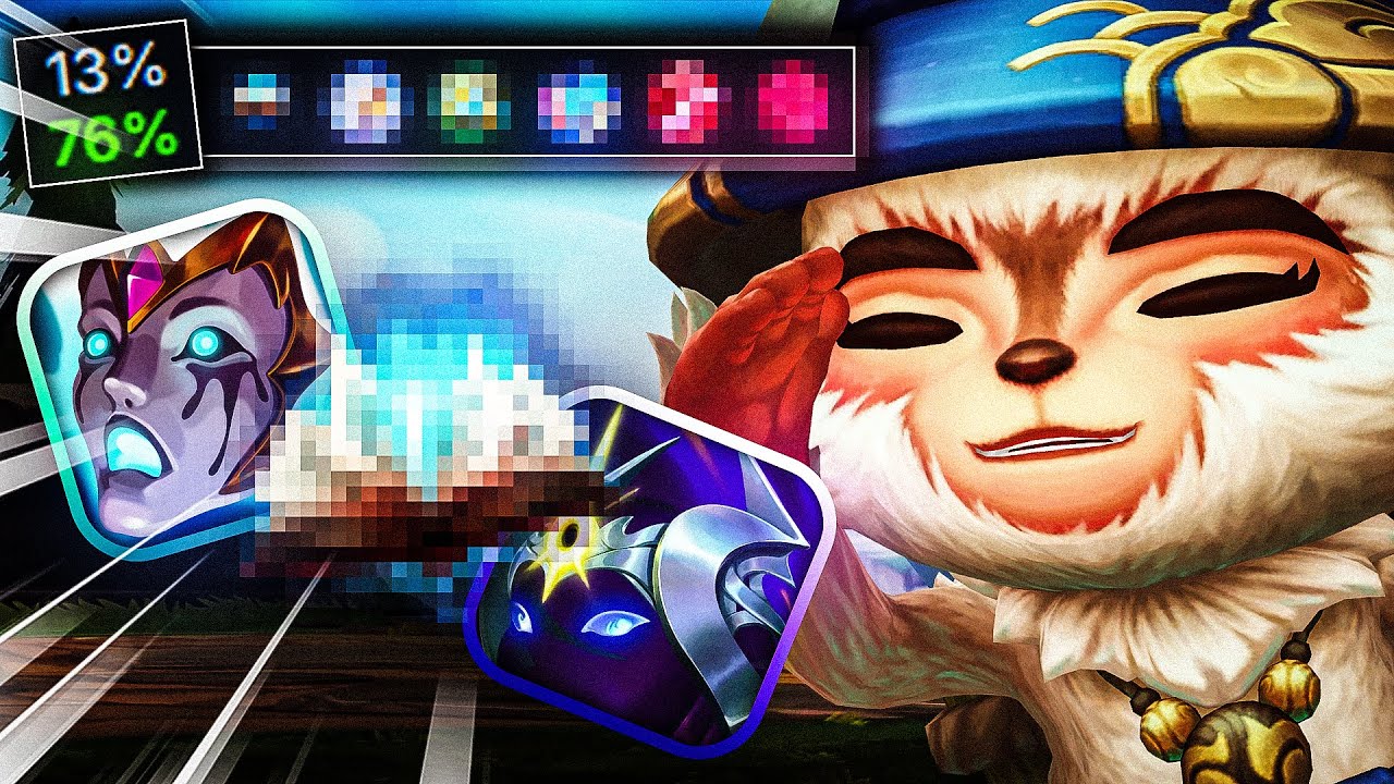 ESSA É A BUILD MAIS BROKEN PRA TEEMO?
