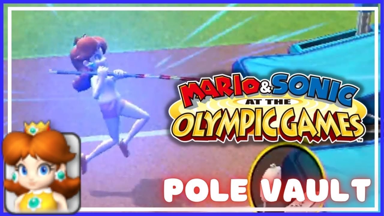 ✿ Princess Daisy in Pole Vault | Mario & Sonic at the Olympic Games  ✿