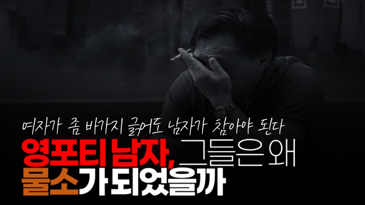 (※공감주의) 영포티 남자, 그들은 왜 물소가 되었을까?