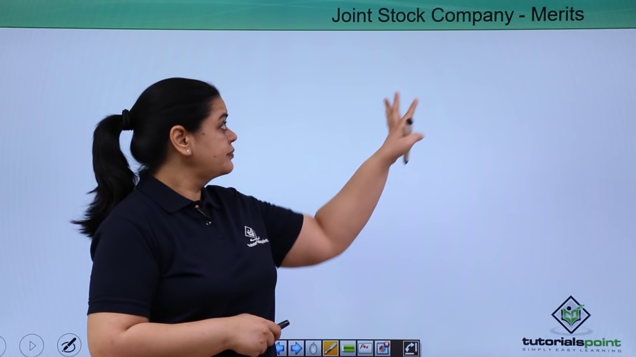 Class 11th – Forms of Business Organization Joint Stock Company | Business studies | Tutorials Point