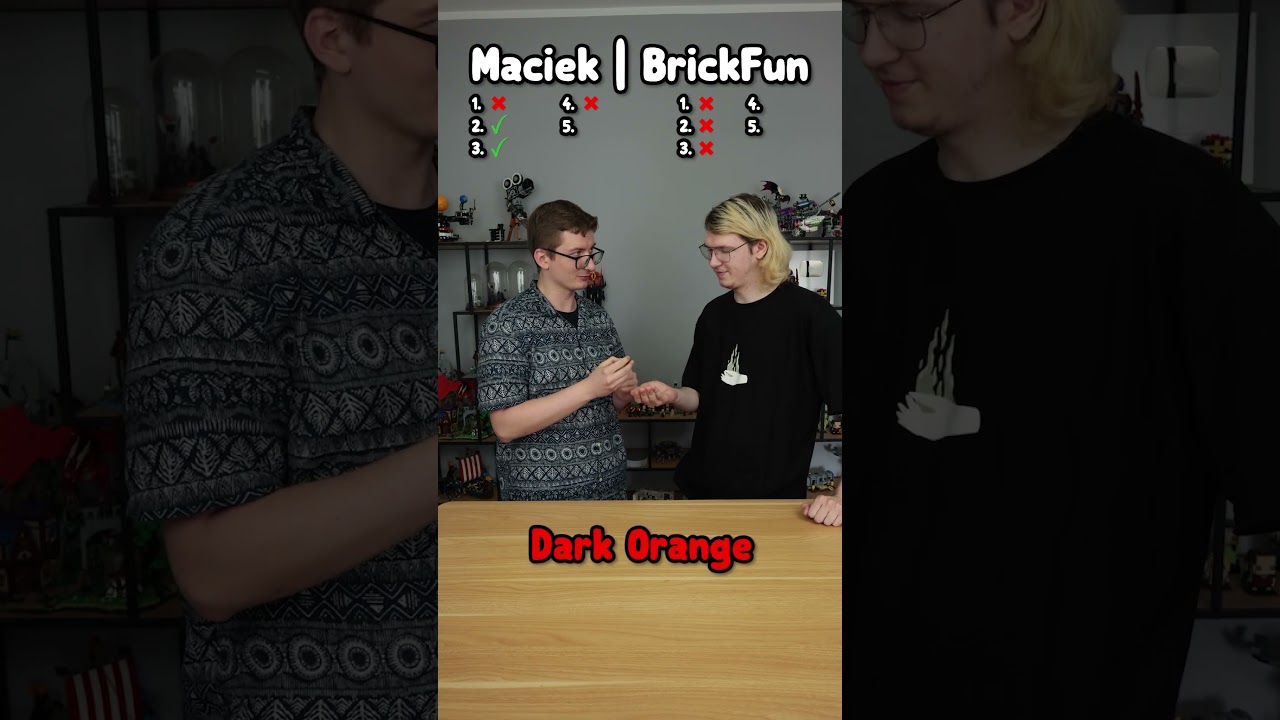 Test kolor&oacute;w Lego (wielki rewanż) 😠