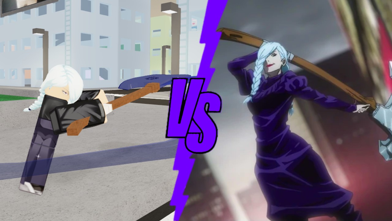 Jujutsu Shenanigans VS Anime Comparison (HANAMI & MEI MEI)