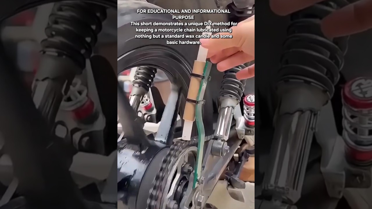 ​Genius Motorcycle Maintenance Hack You Need to See