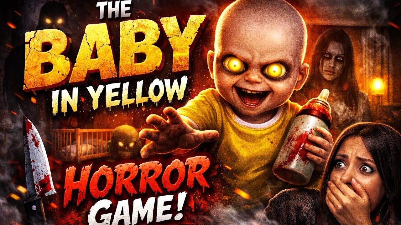 SCARY BABY ATTACK! 😱👶 | The Baby in Yellow Horror Gameplay 🔥