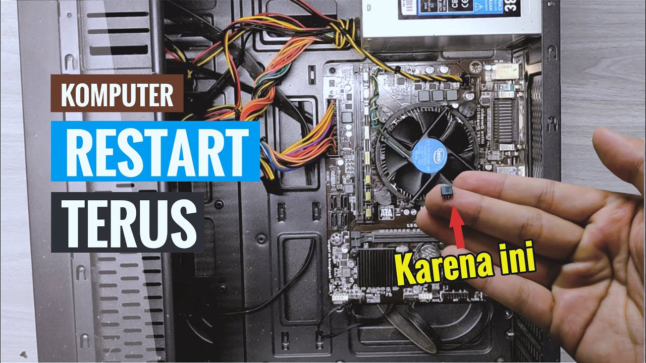 Cara Memperbaiki Komputer Nyala Sebentar, Mati, Restart Lagi & Layar Blank