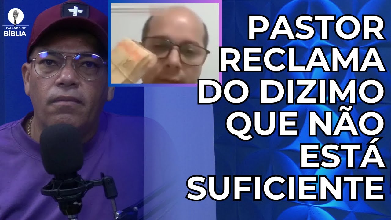 PASTOR RECLAMA DOS DIZIMISTAS DA IGREJA | PR PAULO NASCIMENTO | FALANDO DE BÍBLIA