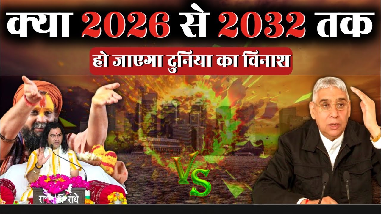 क्या 2026 से 2032 तक हो जाएगा दुनिया का विनाश | Devkinandan Ji | Sant Rampal Ji Maharaj 