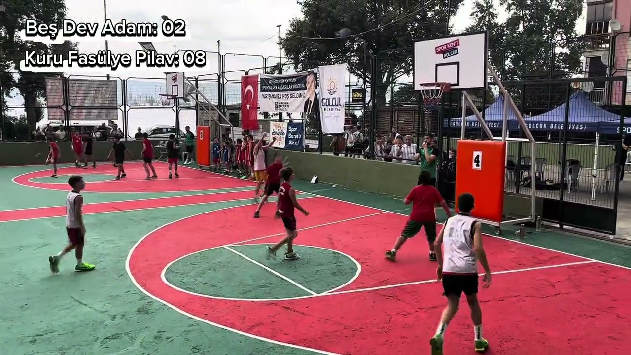 Minikler D Grup 2. Maç - Sokak Basketbol Turnuvası 