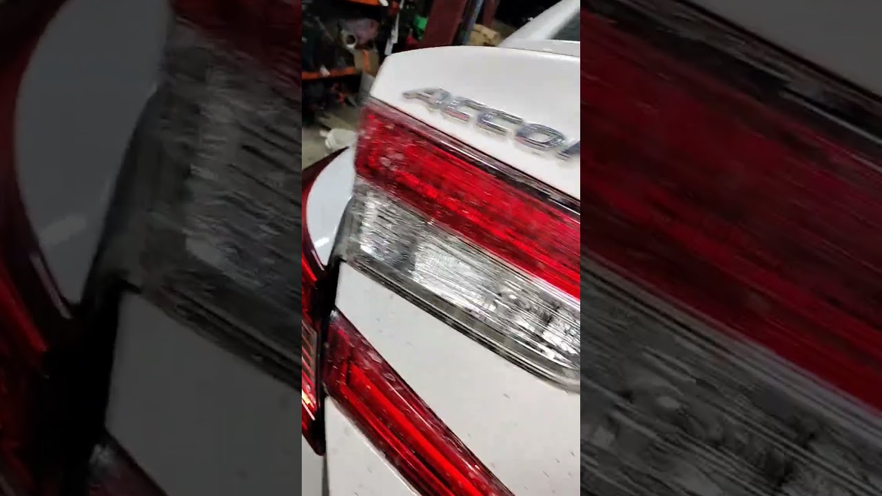 STOCK# 60184B 2018 ACCORD VEHICLE INSPECTION 