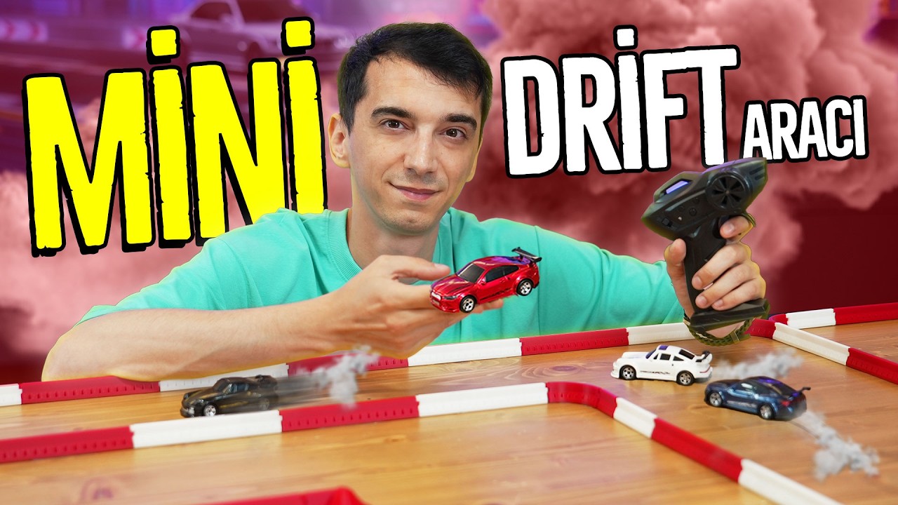 D&uuml;nyanın En K&uuml;&ccedil;&uuml;k Rc Araba Pistini Yaptım!