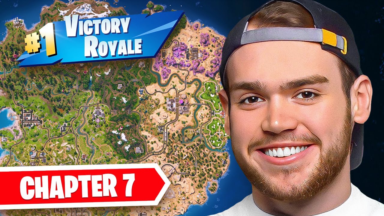 ПЕРВАЯ В МИРЕ ПОБЕДА В 7-Й ГЛАВЕ FORTNITE! (РАННИЙ ДОСТУП!)