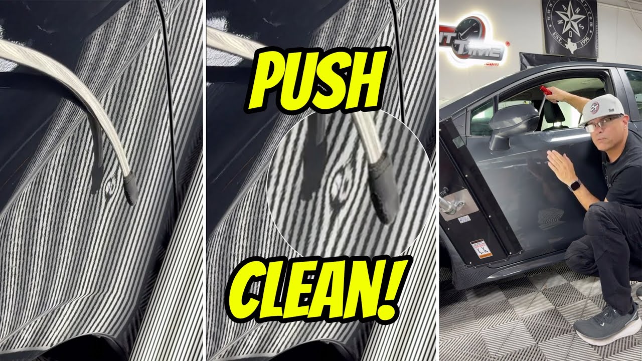How to Push Dents Out with Stanliner PDR Tools