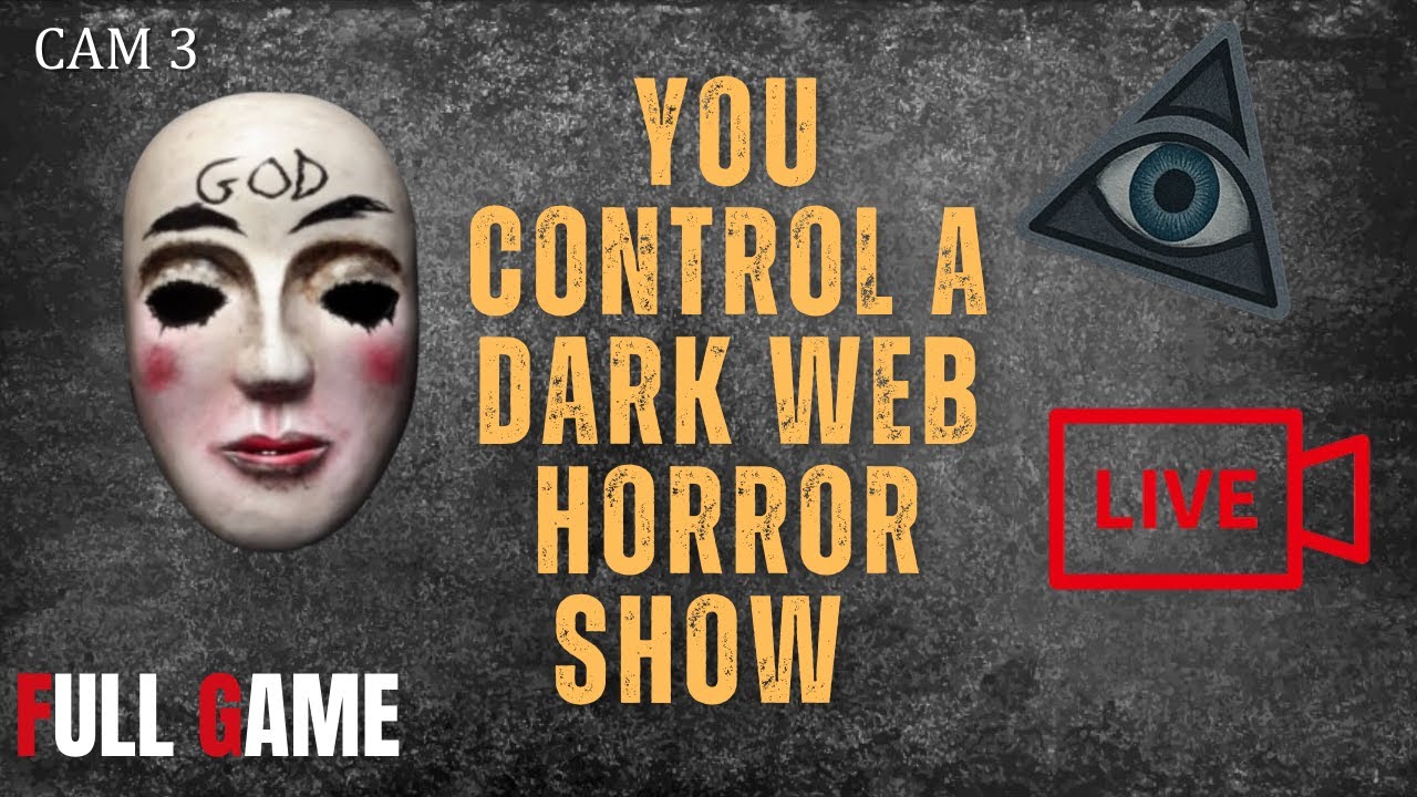 ENCRYPTED_NIGHTMARES | Direct a live dark web horror show 🎥 | He needs to escape!