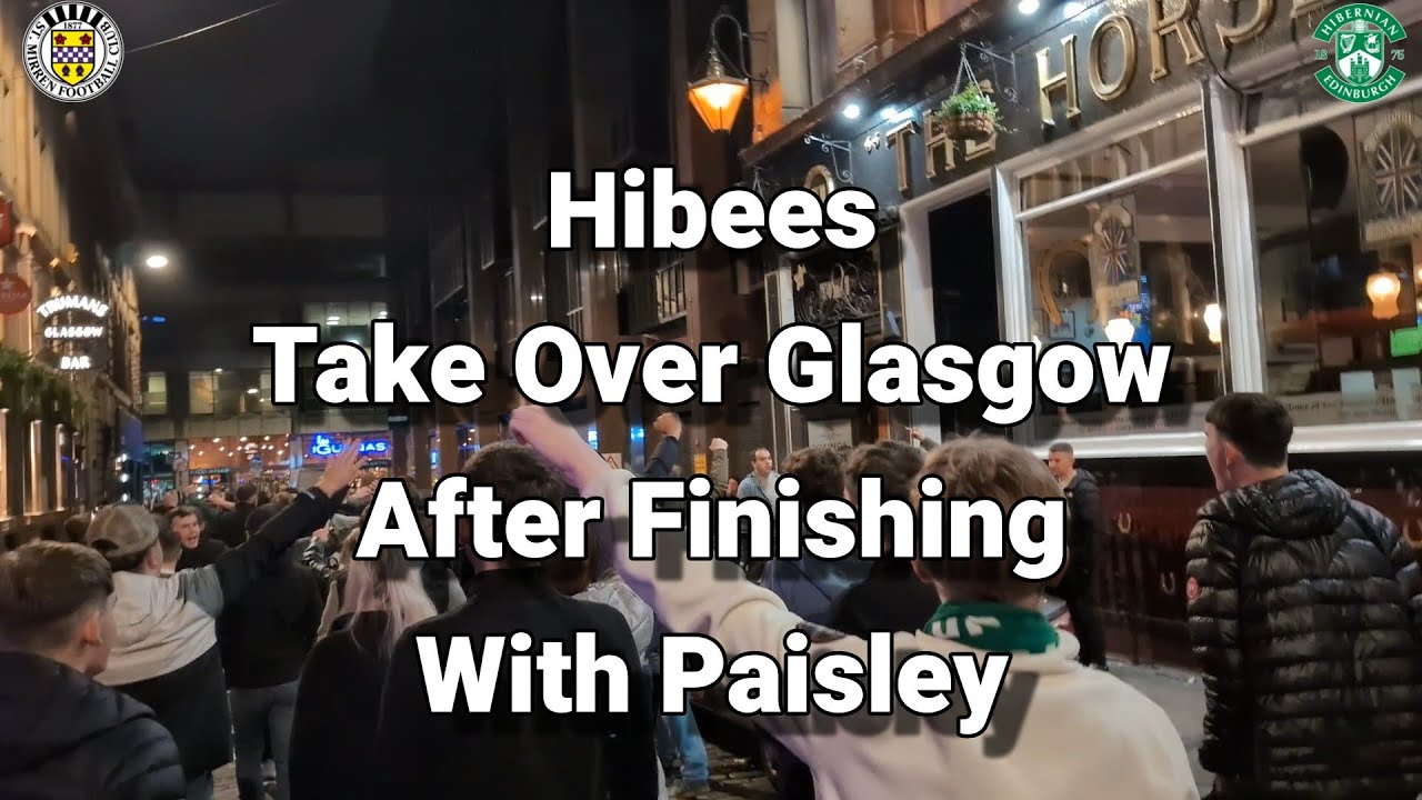 Hibees Take Over Glasgow After Finishing with Paisley - St Mirren 0 - Hibernian 3