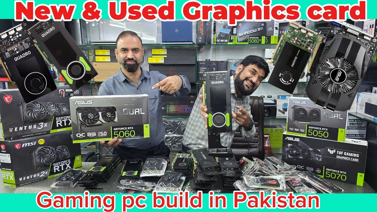 New GTX graphics card | Used graphic card | GTX     | Quadro | Gaming pc build in Pakistan 