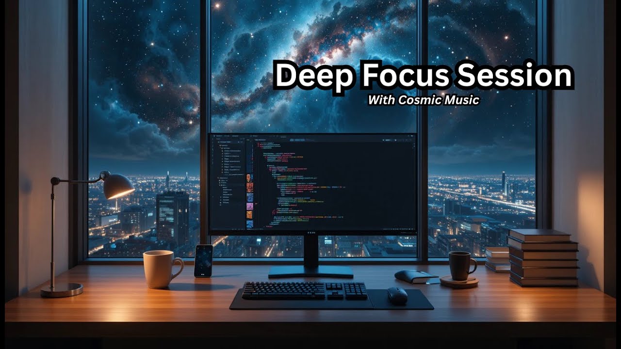 Deep Focus Music for Deep Concentration | Peaceful Ambient Soundscape for Work & Study