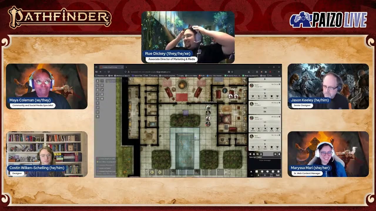 Paizo Live: Risks & Rewards Playtest
