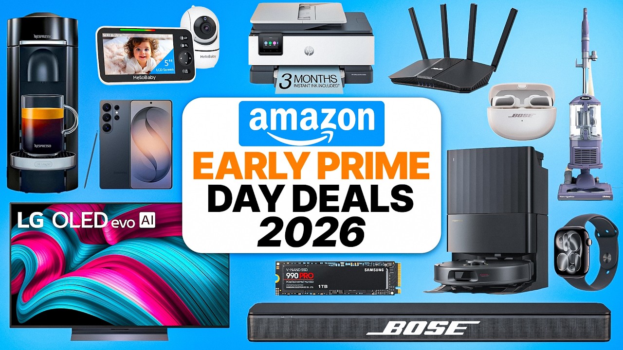 Топ-45 выгодных предложений Amazon Prime Day 2026: начало 🤑 (обновляется ежедневно!!)