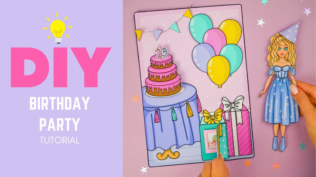 Birthday party DIY project | Funny crafts to make at home