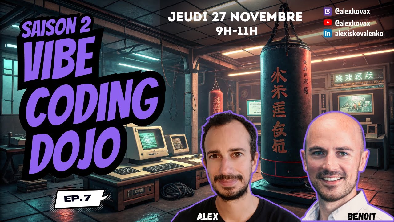 Vibe coding dojo avec Benoit de Montecler