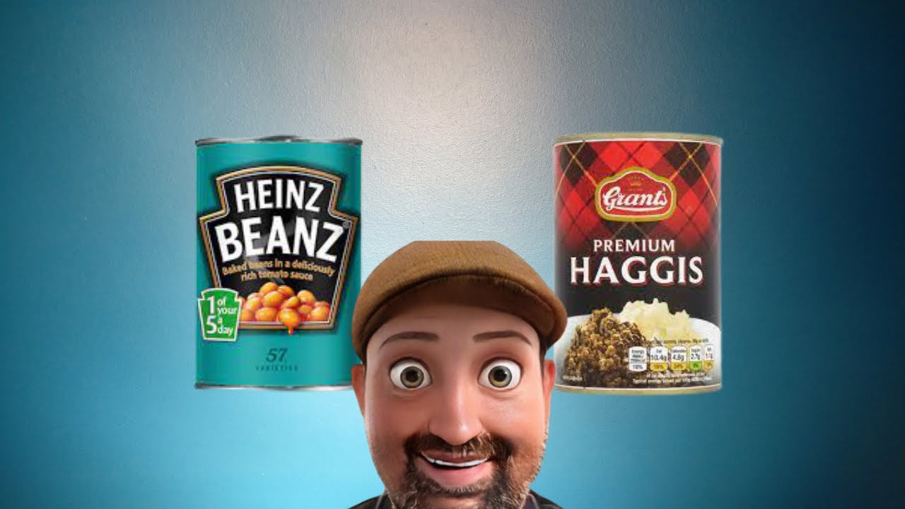 American Tasting Beans on Toast and HAGGIS