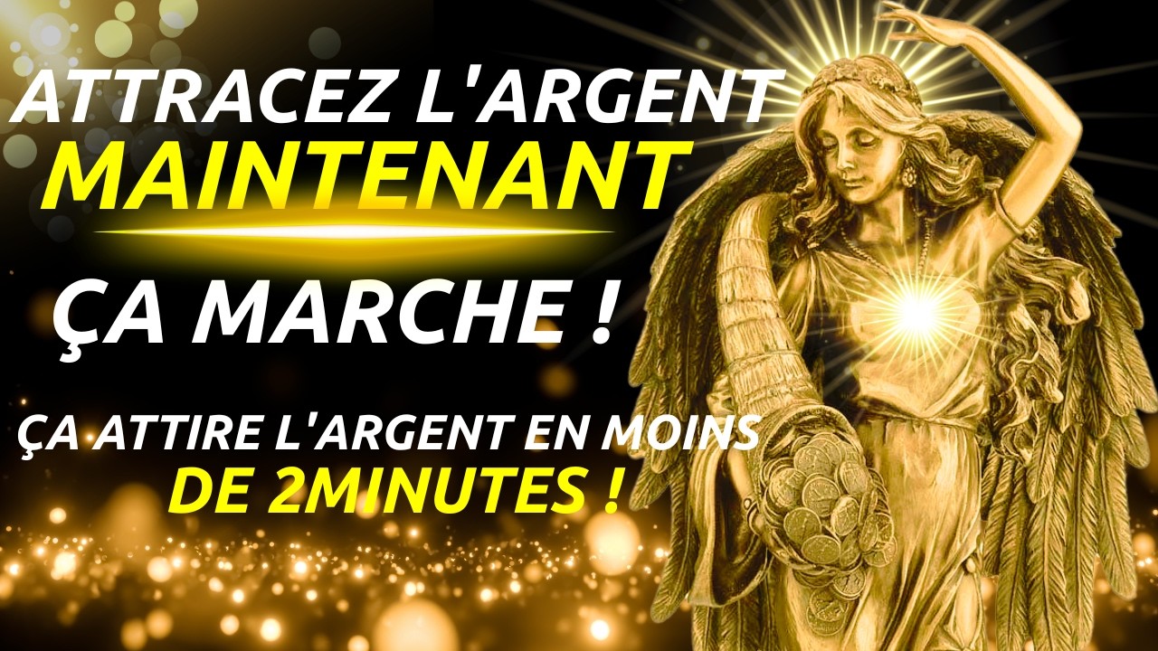 CELA VA TOUT CHANGER : Le secret de la MANIFESTATION qui attire vraiment l'ARGENT ! VOIR ICI